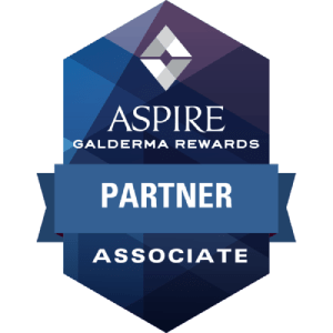 Aspire Galderma Rewards Partner-logo | Bradenton Aesthetics in Florida